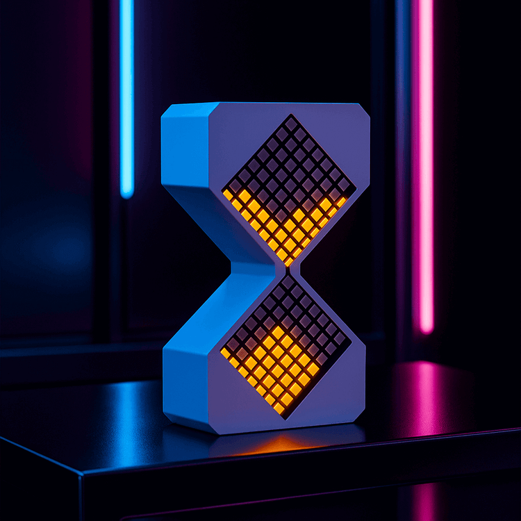 Digital sand clock
