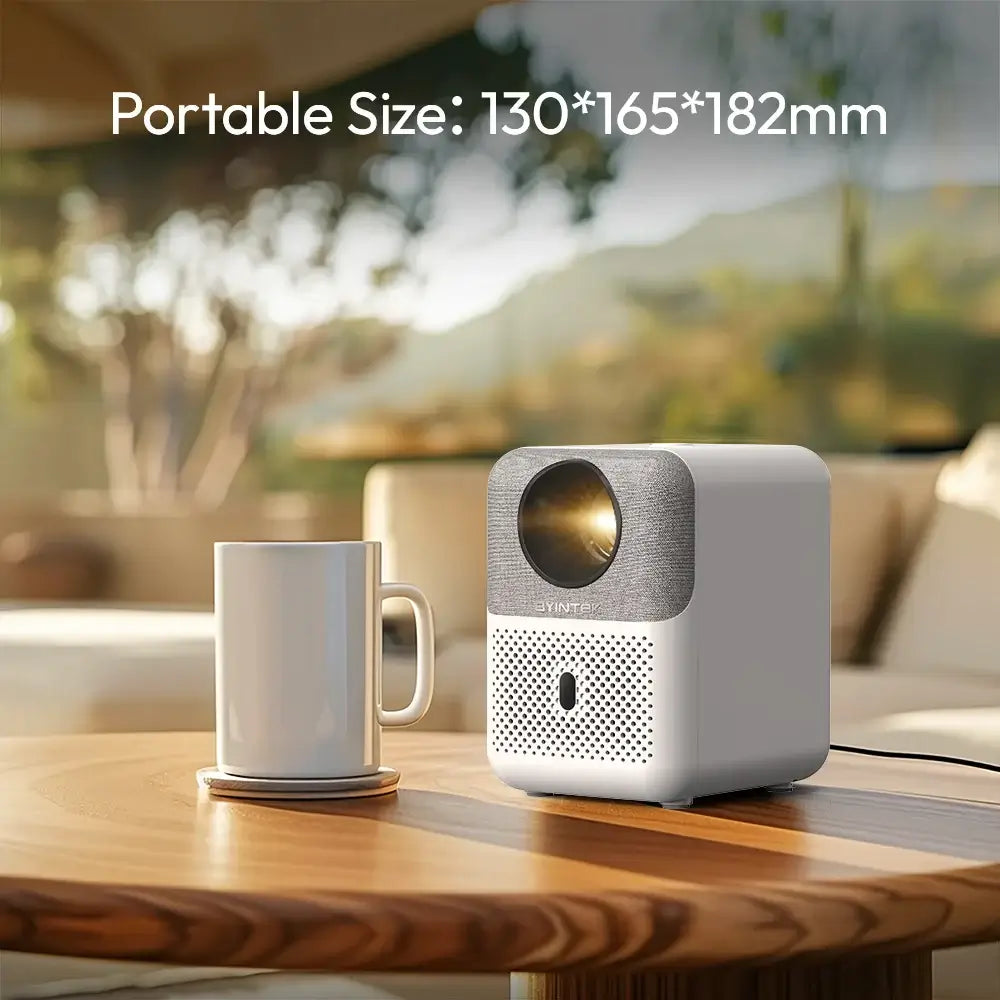 BYINTEK LOVE U4 Smart Mini Projector 4K 1080P with Android & WIFI - OBRANO