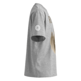 Unisex organic oversized high neck t-shirt